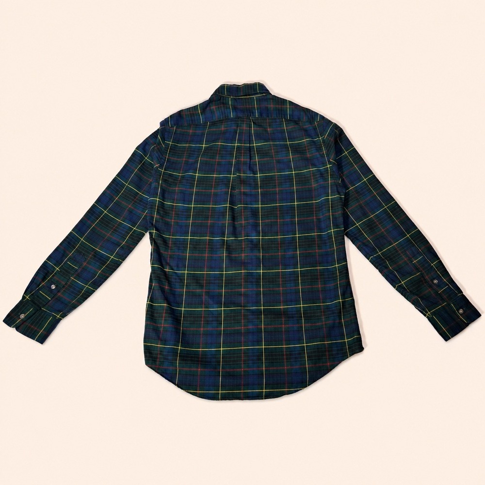 Ralph Lauren Men's Plaid Button Down Shirt Slim Fit Size M - Picture 2 of 6